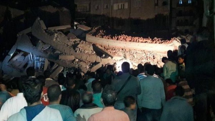 الصحة: إصابة 5 مواطنين في انهيار 3 عقارات ببولاق أبوالعلا