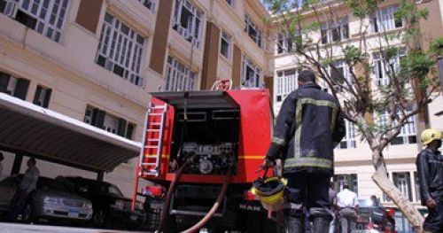 السيطرة على حريق بشقة سكنية في العمرانية