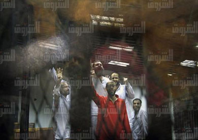 إحدى جلسات قضية التخابر مع قطر- تصوير لبنى طارق