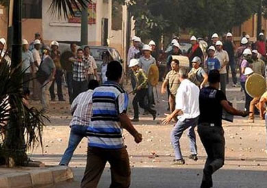 أحداث العنف الأخيرة بالجيزة - أرشيفية