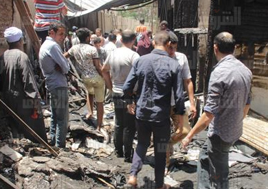 حريق الغورية - تصوير: مي زيادي