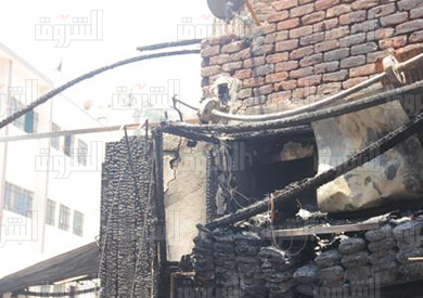 حريق الغورية - تصوير: مي زيادي