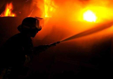 قوات الحماية المدنية تسيطر على حريق بالسويس