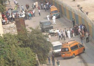 انفجار جسر السويس - ارشيفية