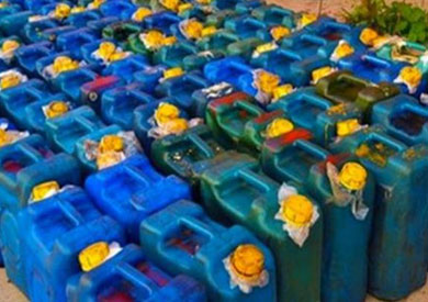 ضبط 13 ألف لتر بنزين و300 قضية تموين خلال حملة لمباحث التموين