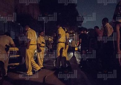 انفجار «محدث صوت» خلف قسم قصر النيل بـ«جاردن سيتي» - تصوير: ابراهيم عزت
