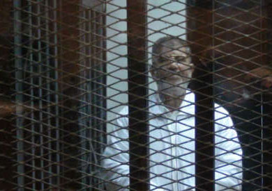 محاكمة مرسي في الهروب من السجون _ ارشيفية