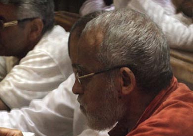 محاكمة محمد بديع - ارشيفية