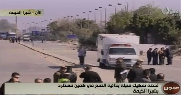 محيط حادث كمين مسطرد