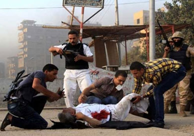 لحظة مقتل اللواء نبيل فراج في أحداث كرداسة