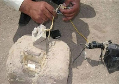 انفجار عبوة ناسفة بجوار مرور أكتوبر أثناء إبطال مفعولها