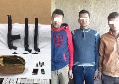 القبض علي ٣ عاطلين وبحوزتهم مواد مخدرة بالمنوفية