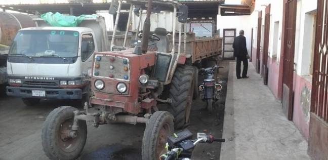 مصرع طفلة صدمها جرار زراعي بالفيوم