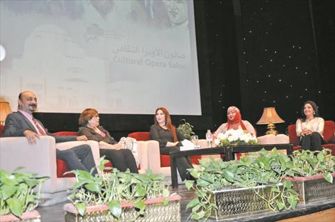 مبدعات عربيات في صالون الاوبرا