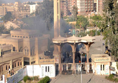 طلاب يضرمون النيران في إحدى الصوب بـ«زراعة الأزهر»-ارشيفية