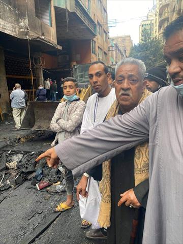 بعد الحريق الهائل.. مصدر لـ«الشروق»: محافظ القاهرة يقرر إزالة أكشاك التوفيقية