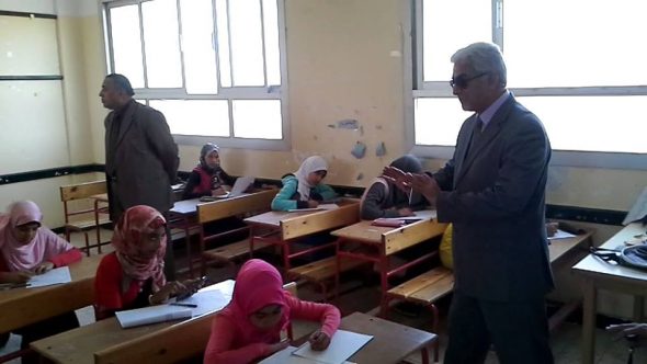 بدء امتحانات النقل للتعليم الأساسي بكفر الشيخ