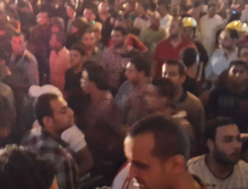 صورة من بيان شباب الجامعة الأمريكية
