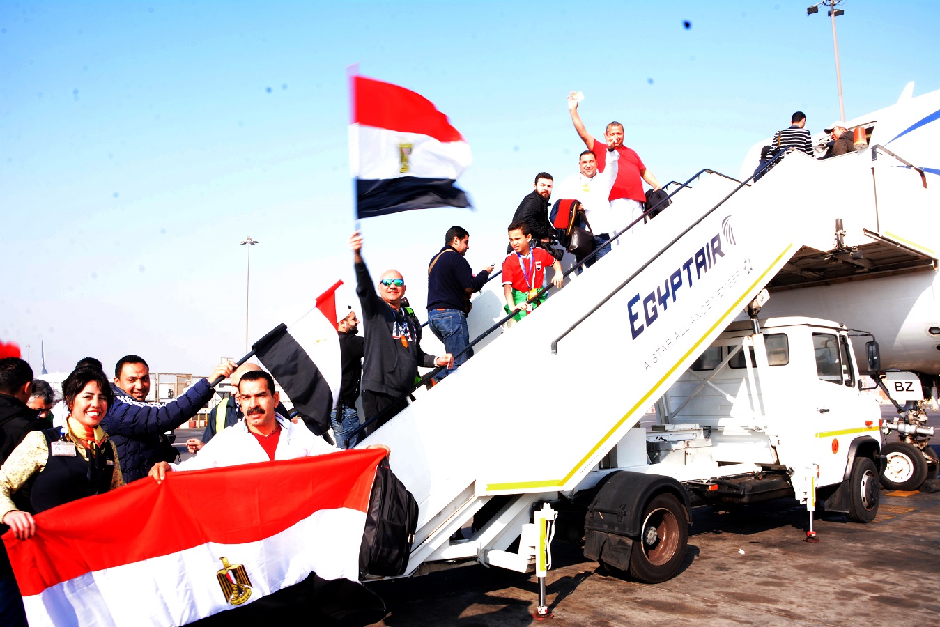 550 مشجعا للمنتخب المصري يتوجهون إلى الجابون لحضور نهائي «أمم إفريقيا»