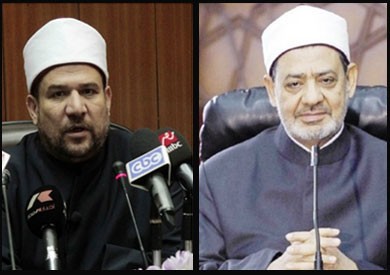 شيخ الأزهر ووزير الأوقاف
