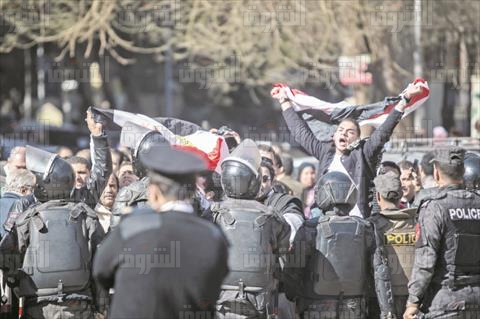 الحكم بمصرية تيران و صنافير -تصوير ابراهيم عزت