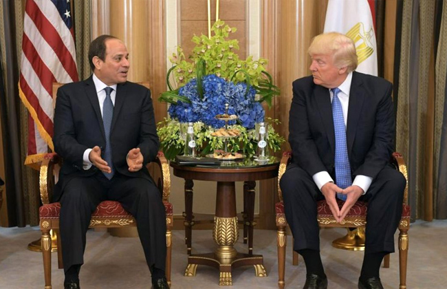 الرئاسة: القمة المصرية الأمريكية تناولت تعزيز العلاقات الاستراتيجية ومكافحة الإرهاب
