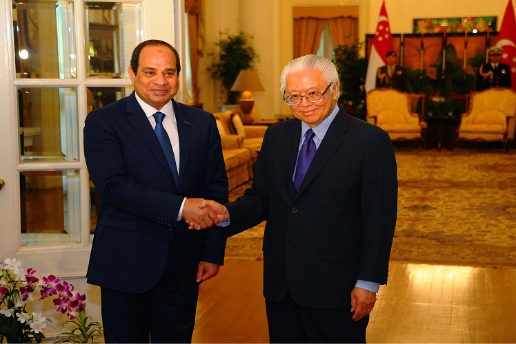 الرئيس السنغافوري توني تان