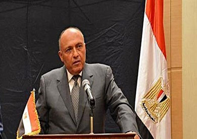 سامح شكري، وزير الخارجية،