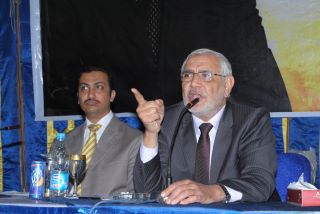 أبو الفتوح خلال المؤتمر