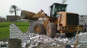 تنفيذ وإزالة 124 حالة تعد على الأراضي الزراعية وأملاك الدولة في المنيا