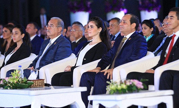 بدء جلسة «المشاركة السياسية» في مؤتمر الشباب بحضور «السيسي»