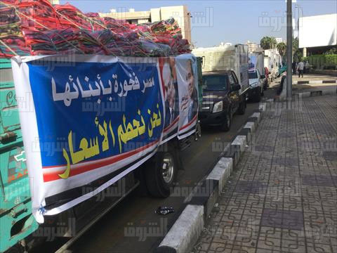 جانب من القافلة تصوير نعمان سمير