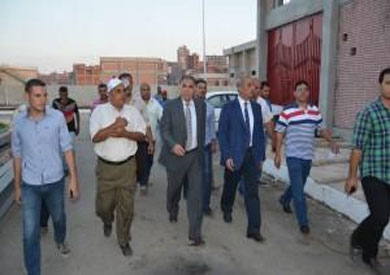 محافظ كفر الشيخ يتابع ترميم 137 عمود بمسجد ابراهيم الدسوقى