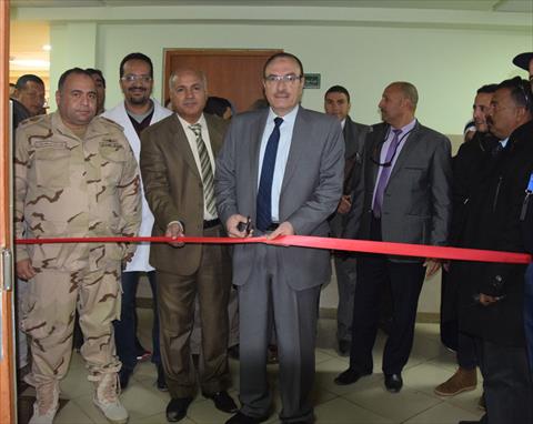 محافظ بني سويف يفتتح وحدة العناية المركزة للأطفال و يتابع المرحلة الثانية من تطوير المستشفى العام