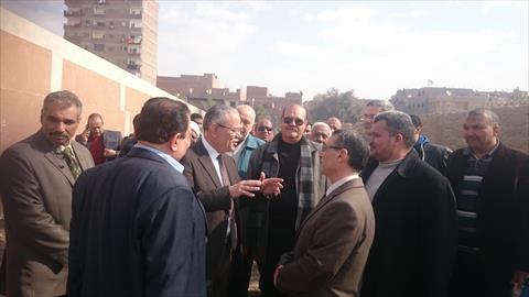 محافظ المنيا يرفض اشغالات شارع مضرب الارز