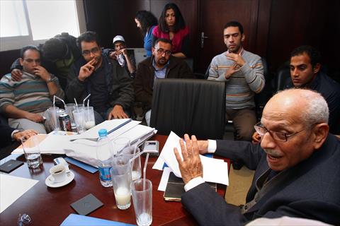 أبو المجد وعدد من شباب الثورة