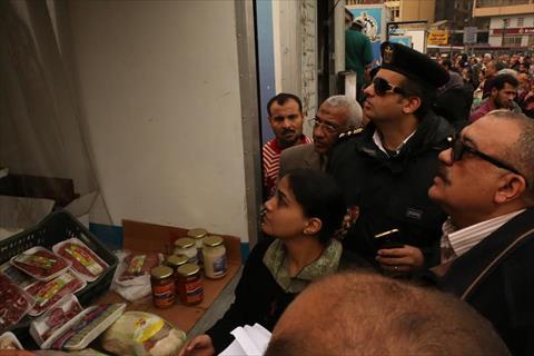 قوافل تموينية بأحياء القاهرة