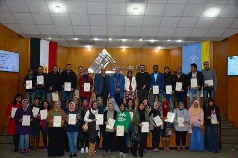 ختام تدريب 40 مهندسًا بالاسكندرية