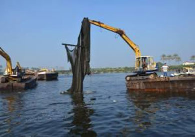 تحرير وازالة 300 قفص سمكى وشباك ومخالفات بنهر النيل بكفر الشيخ