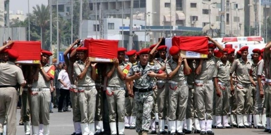 القوات المسلحة تنعي الشهداء الخمس ضحايا العناصر التكفيرية في سيناء