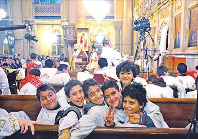 عيد الغطاس-الكنيسة المرقسية-اكسندرية تصوير اميرة مرتضي