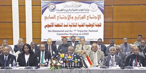 اللجنة الفنية الثلاثية لسد النهضة الوكالة الفرنسية