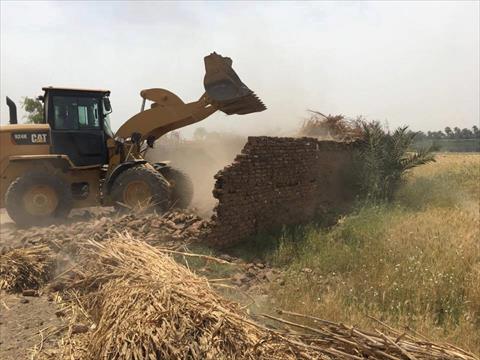 حملات إزالة التعديات على النيل والترع والمصارف
