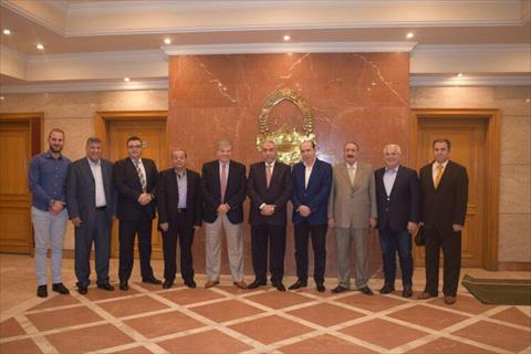 اجتماع تجمع رجال الاعمال السوريين بمصر مع غرفة تجارة القاهرة