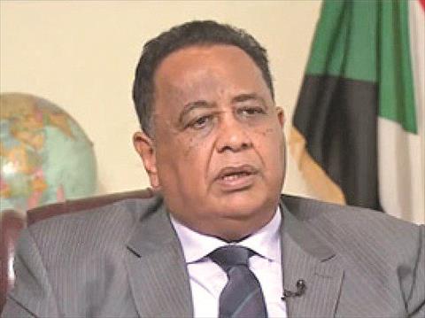 إبراهيم الغندور وزير خارجية السودان