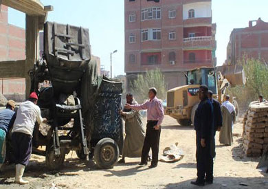 تنفيذ 116 إزالة إشغالات متنوعة في بني سويف