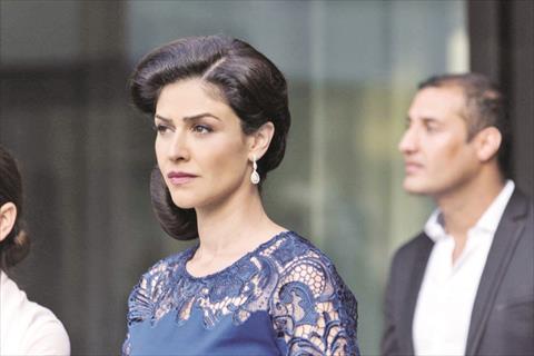 بسمة في المسلسل الأمريكي