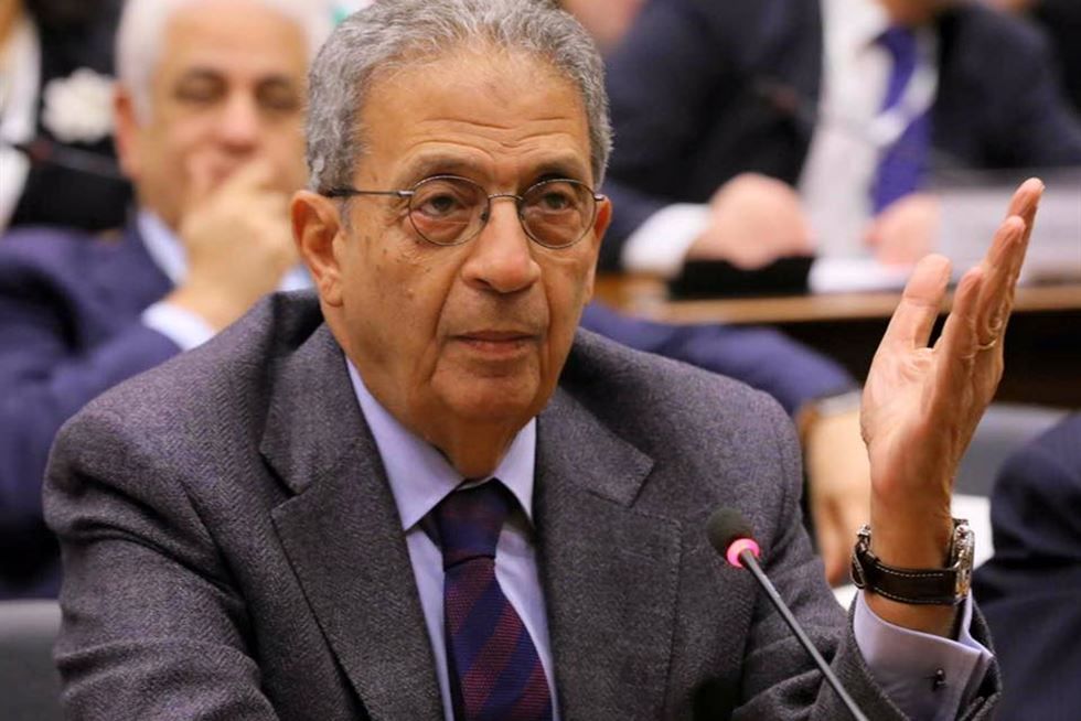 عمرو موسى رئيس لجنة الخمسين لإعداد الدستور