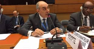 السفير علاء يوسف مندوب مصر الدائم لدى الأمم المتحدة