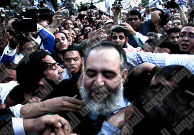 صورة أرشيفية للشيخ أبو إسماعيل في التحرير    (أ. ف. ب)